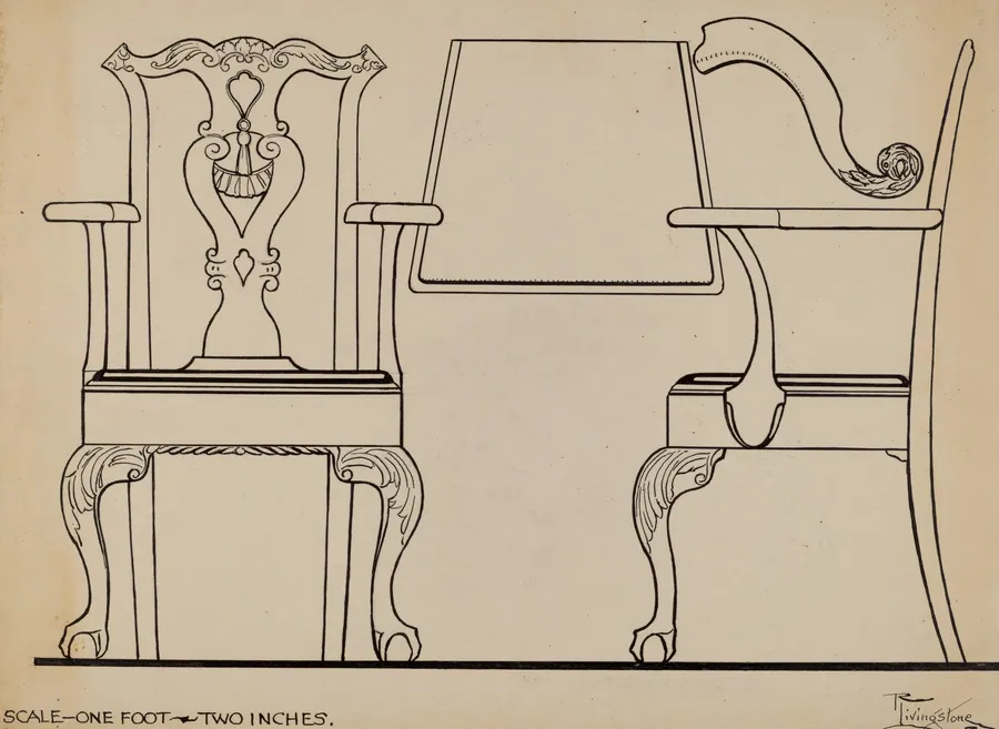 Armchair by Rolland Livingstone