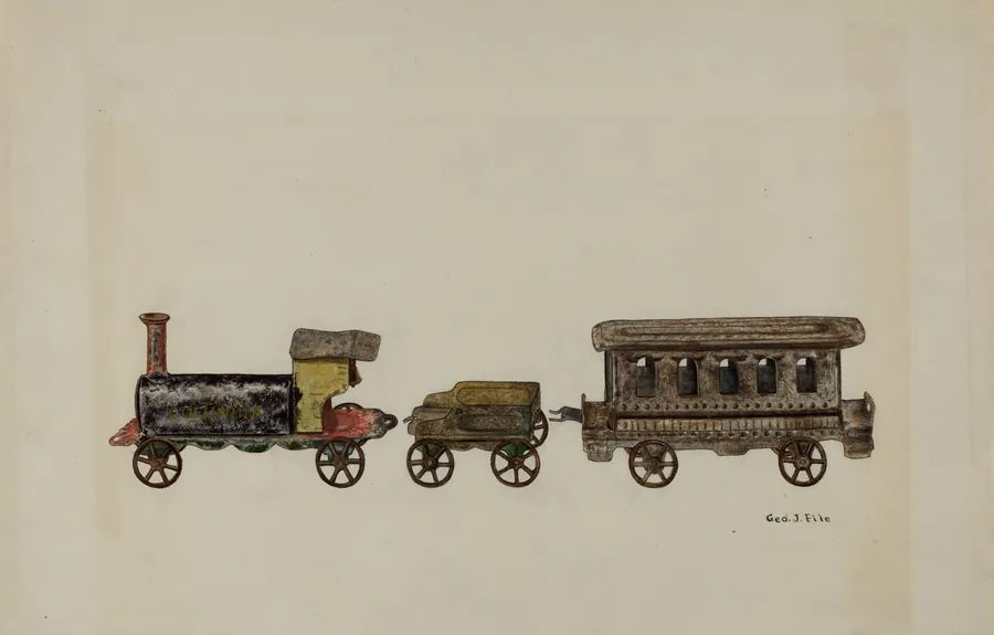 Toy Train by George File