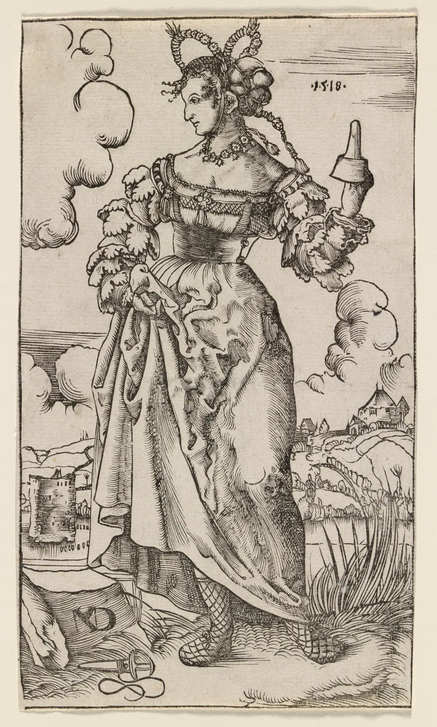 The Wise and Foolish Virgins: The Fifth Foolish Virgin by Nikolaus Manuel Deutsch