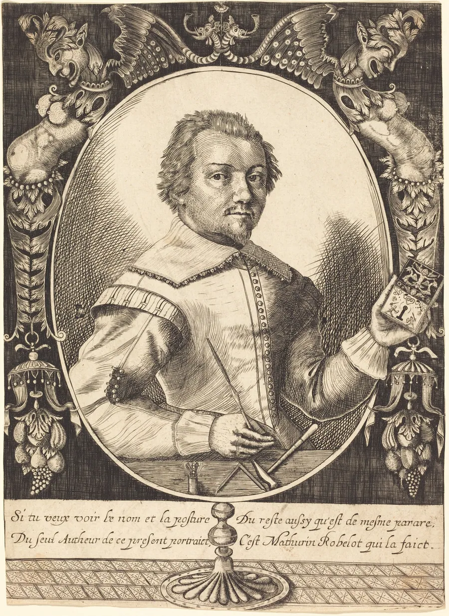 Self-Portrait by Mathurin Robelot