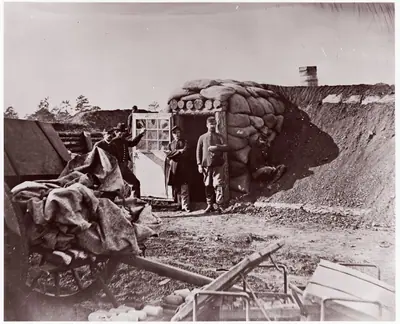 Fort Burnham, front of Petersburg