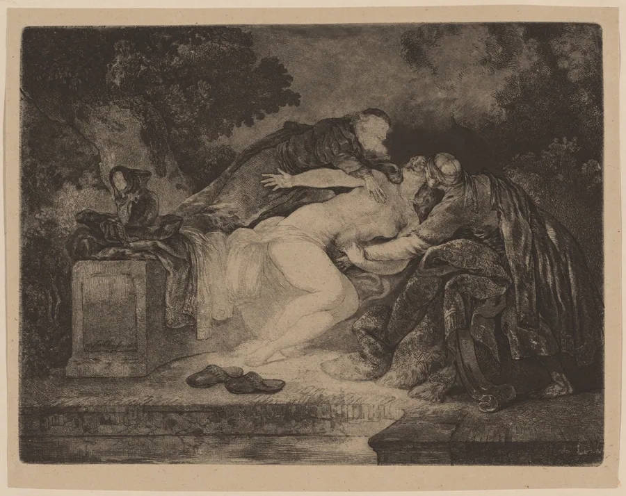 Susannah and the Elders by Jean-Pierre Norblin