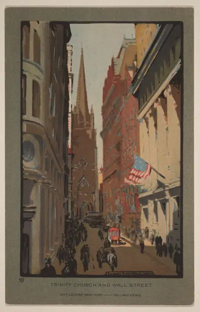 Trinity Church and Wall Street