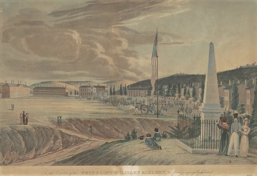United States Military Academy, Looking South by John Hill