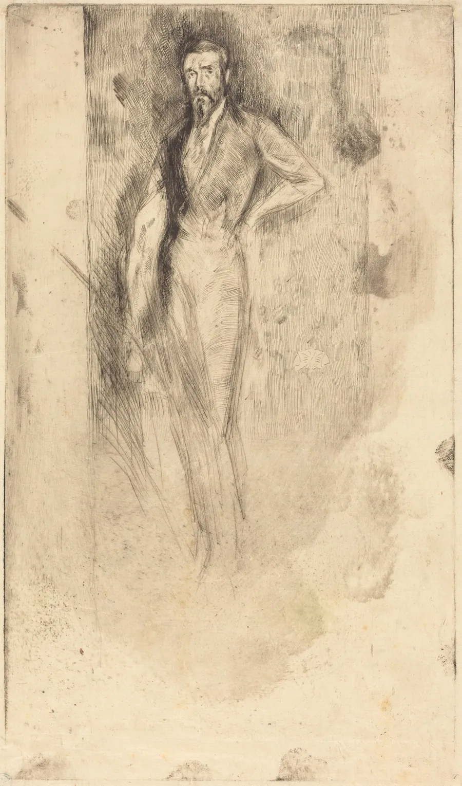 F. R. Leyland by James McNeill Whistler