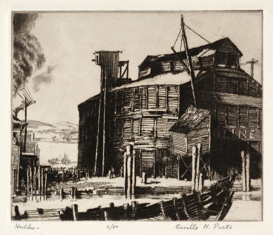 Hulks by Orville Houghton Peets