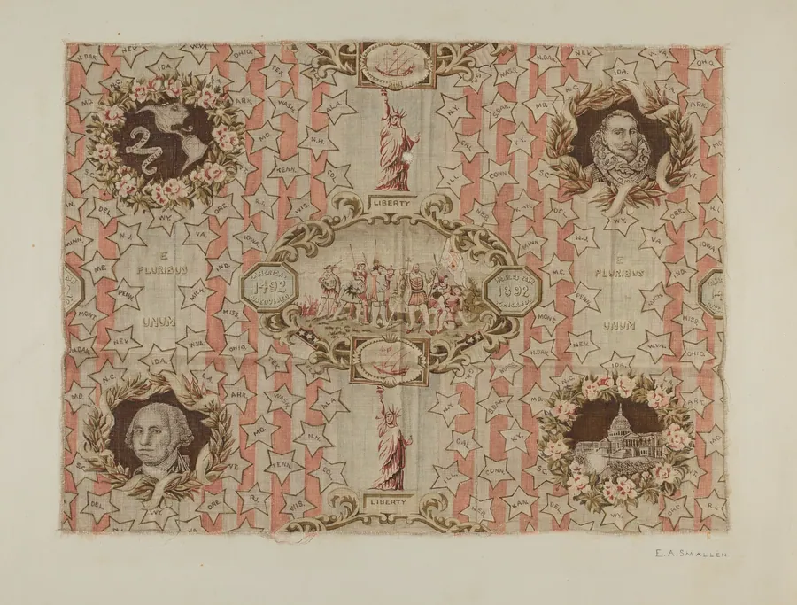 Printed Cotton - Historical by E.A. Smaller