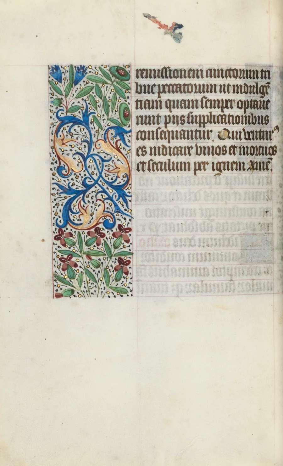 Book of Hours (Use of Rouen): fol. 96v by Master of the Geneva Latini