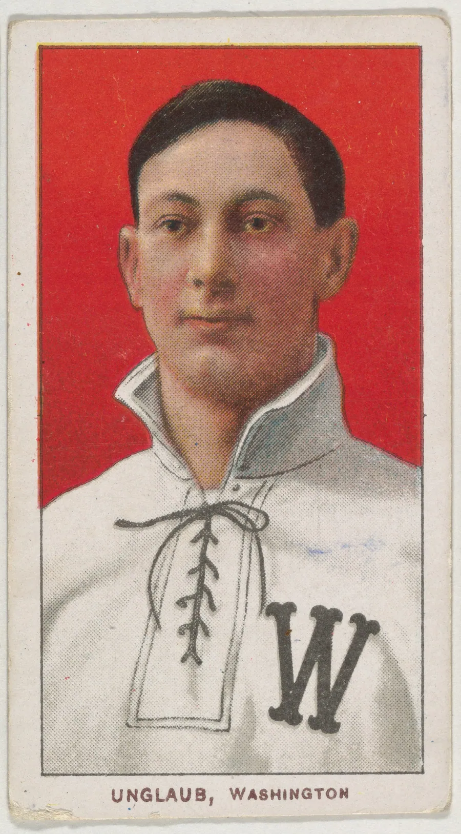 Unglaub, Washington, American League, from the White Border series (T206) for the American Tobacco Company by American Tobacco Company