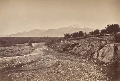 Safed Sang River and Old Bridge