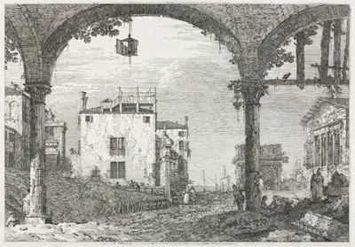 Views: The Portico with the Lantern