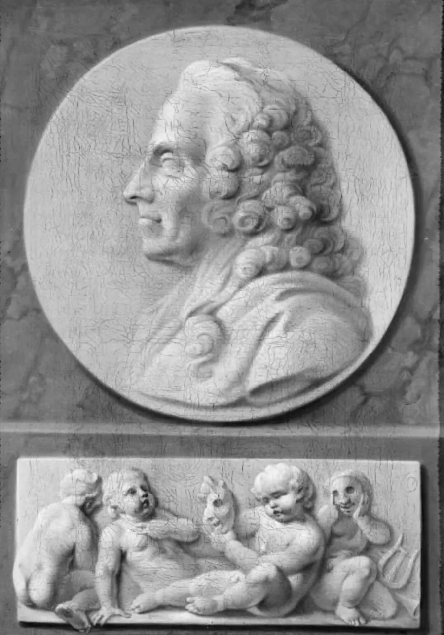Forfatteren Ludvig Holberg by C.A. Lorentzen