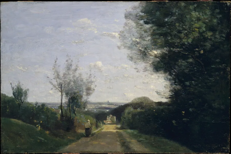 The Environs of Paris by Camille Corot
