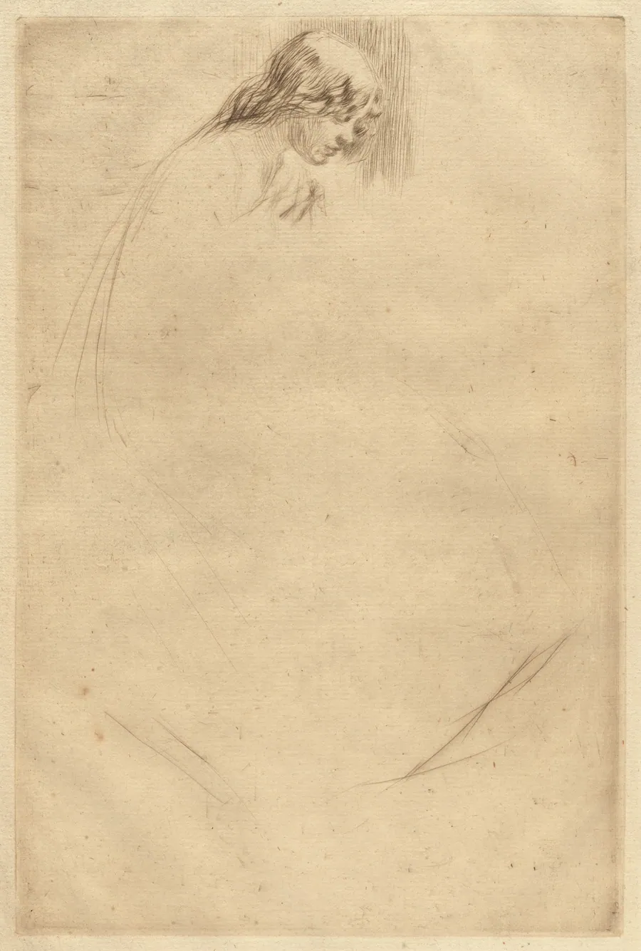 Jo's Bent Head by James McNeill Whistler