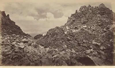Quezaltenango from the Crater of a Volcano
