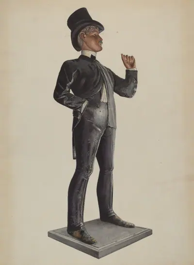 Tobacco Store - Male Figure