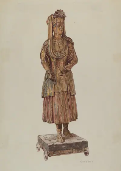 Cigar Store Figure