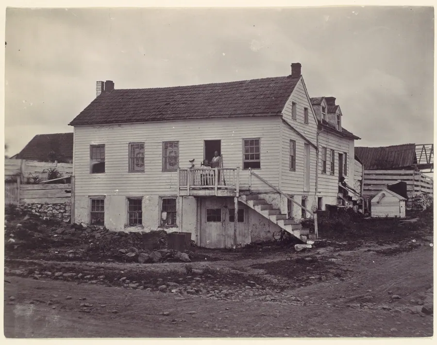 Gettysburg. John Burns House by Mathew B. Brady