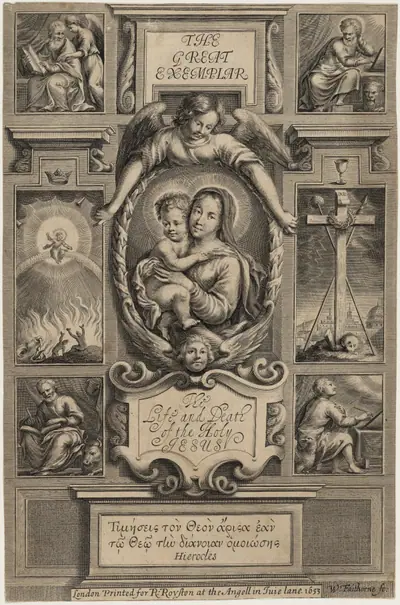 Title Page to Jeremy Taylor, The Great Exemplar