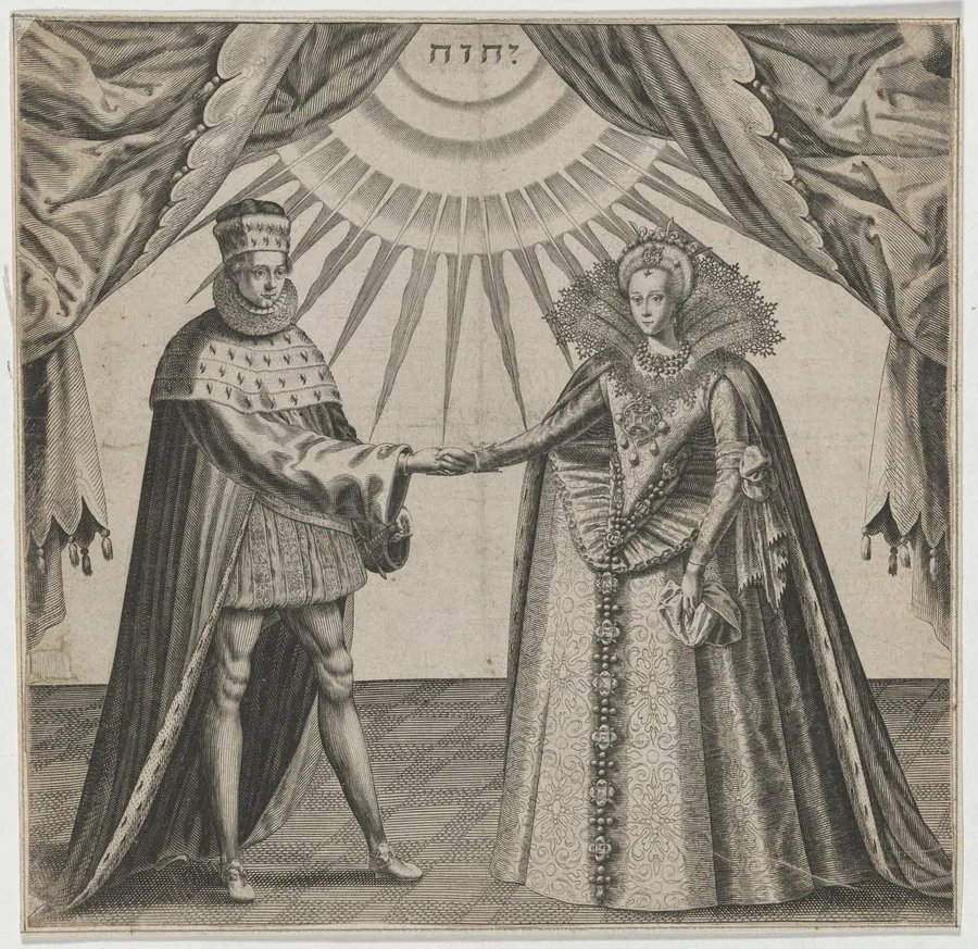 Betrothal of Princess Elizabeth and Frederic V, Elector Palatine by Unknown 19th Century