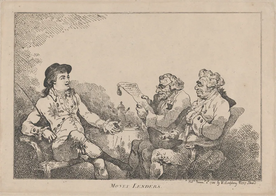 Money Lenders by George, Prince of Wales