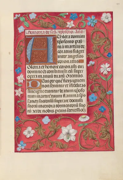 Hours of Queen Isabella the Catholic, Queen of Spain: Fol. 180r
