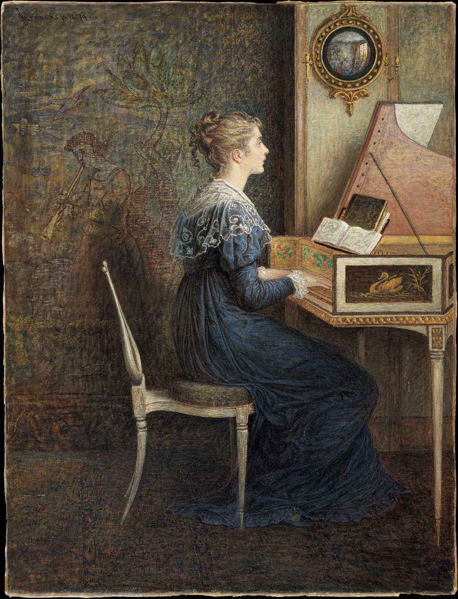 An Old Song by William John Hennessy