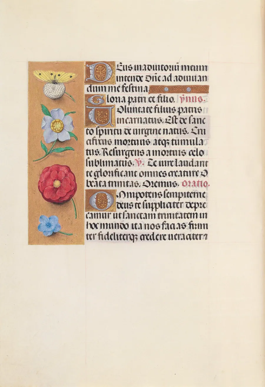 Hours of Queen Isabella the Catholic, Queen of Spain:  Fol. 21v by Master of the First Prayerbook of Maximillian