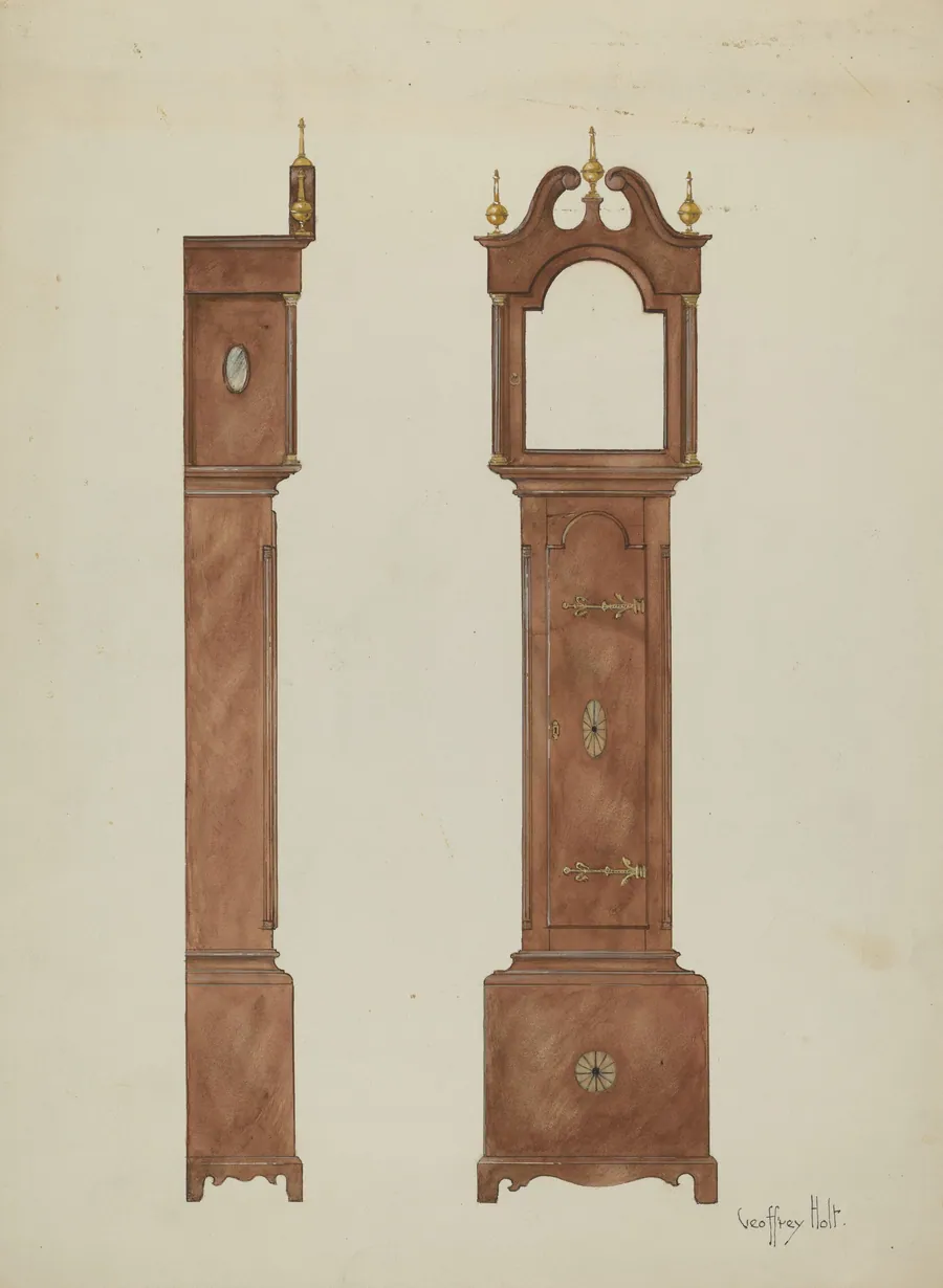 Grandfather's Clock by Geoffrey Holt