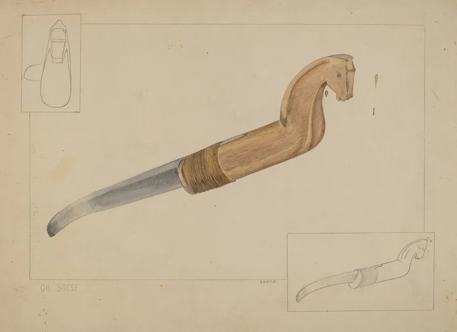 Drawknife by Gilbert Boese