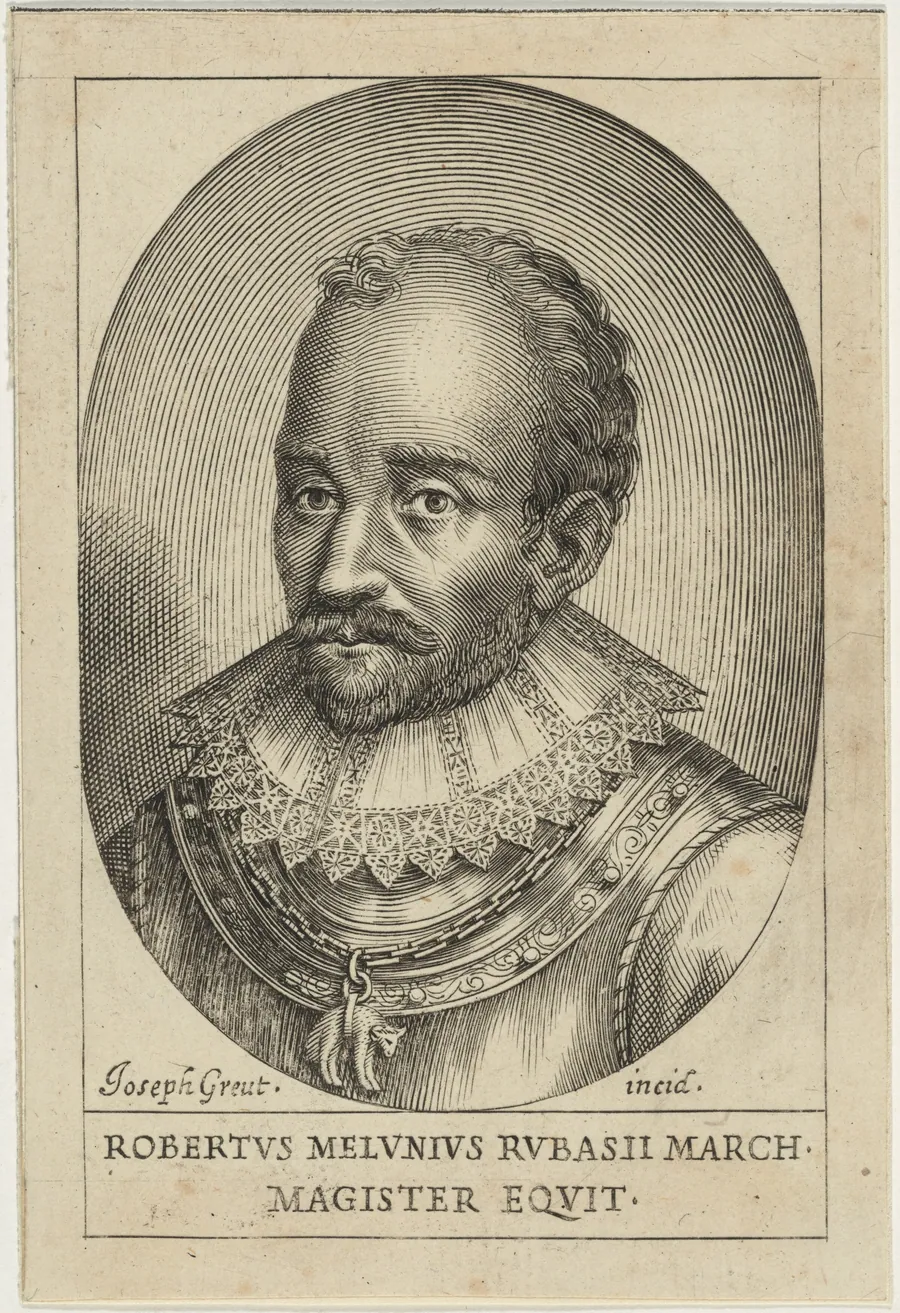 Robert Melunius by Joseph Greuter