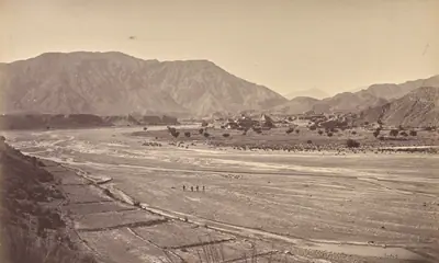 Kadm Villages and Pass, Left of Jumrood