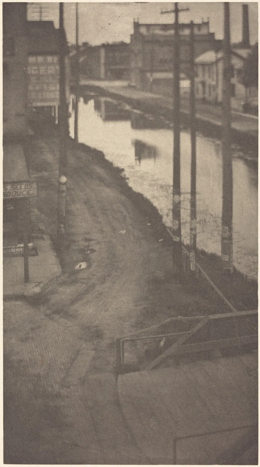 Telegraph Poles by Clarence H. White