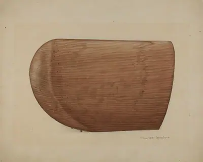 Shaker Wooden Bonnet Mold