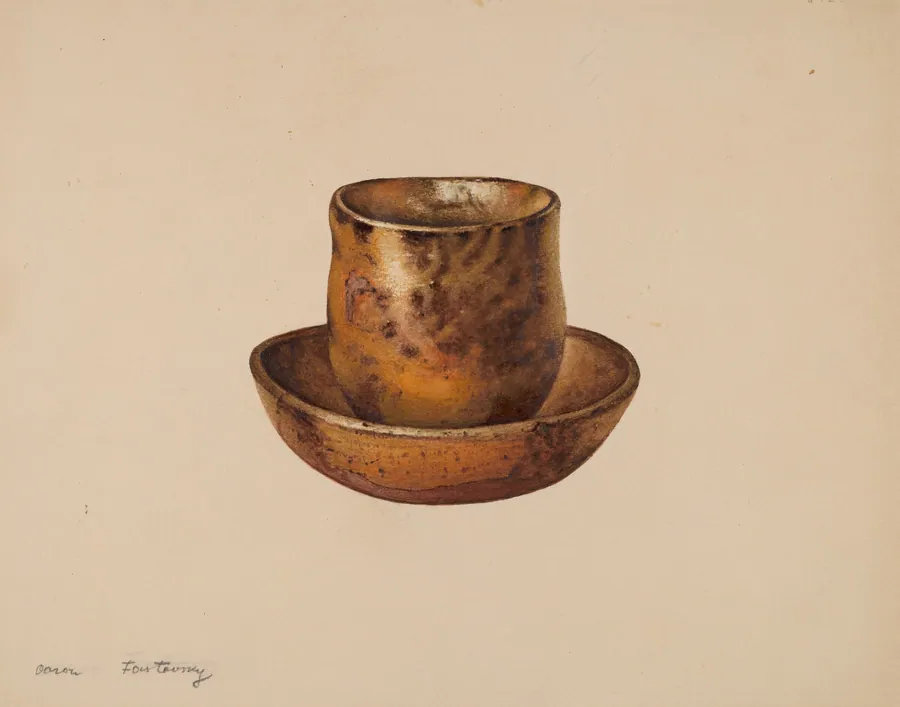 Cup and Saucer by Aaron Fastovsky