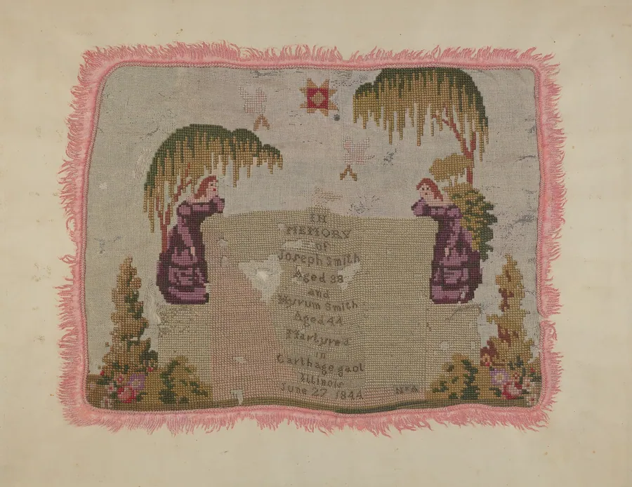 Mourning Embroidery by William Parkinson