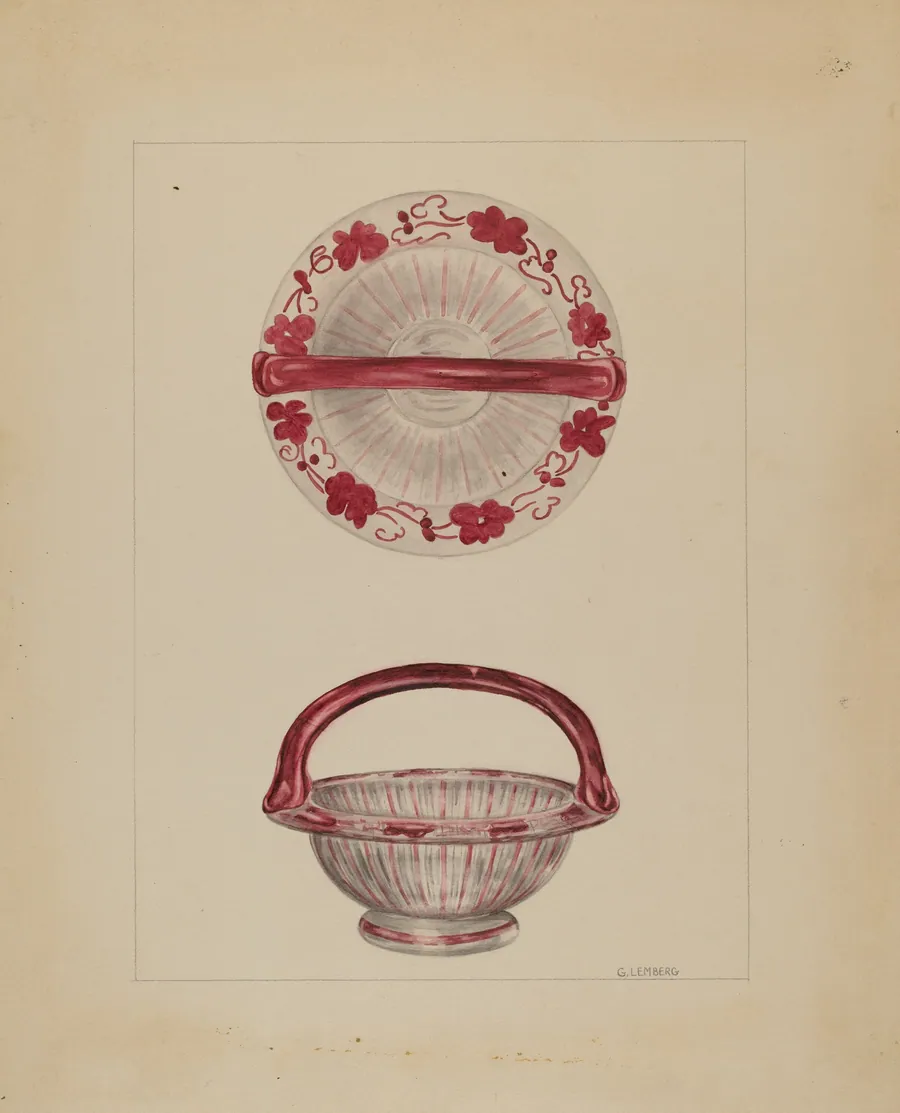 Basket by Gertrude Lemberg
