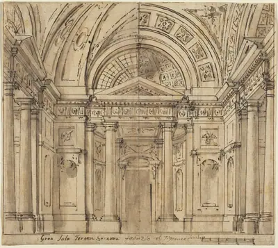 Design for Entrance to a Hall