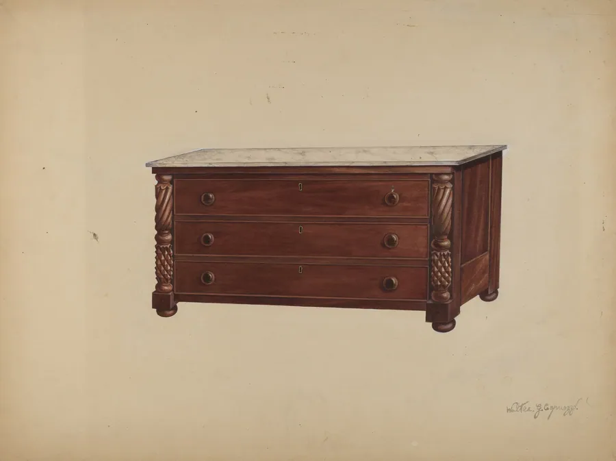 Chest of Drawers by Walter G. Capuozzo
