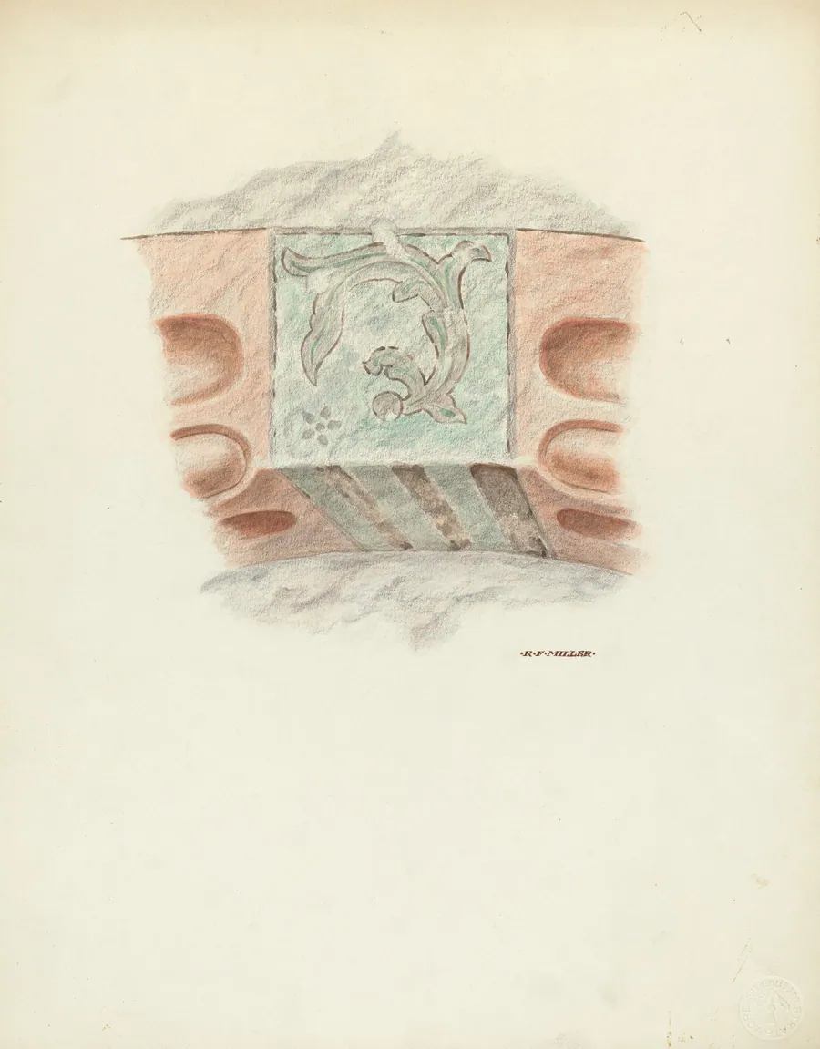 Painted Keystone by Randolph F. Miller