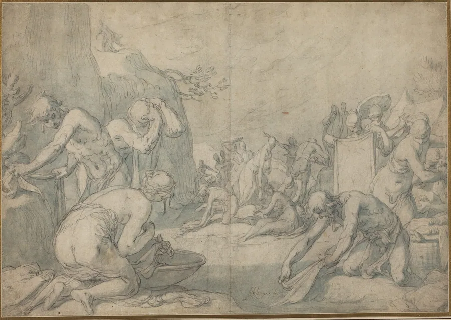 Ritual Washing of the Israelites by Abraham Bloemaert