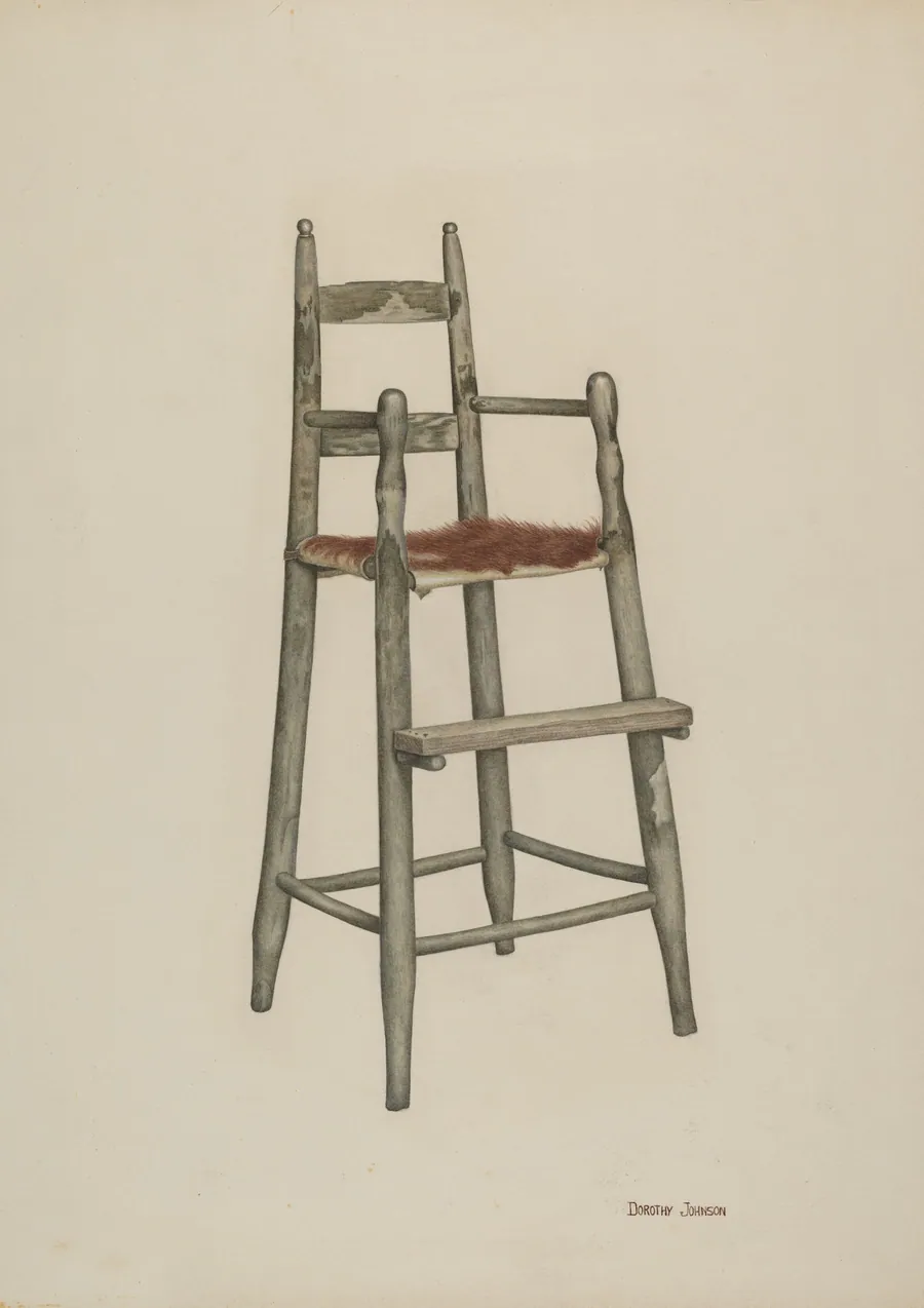 Child's High Chair by Dorothy Johnson