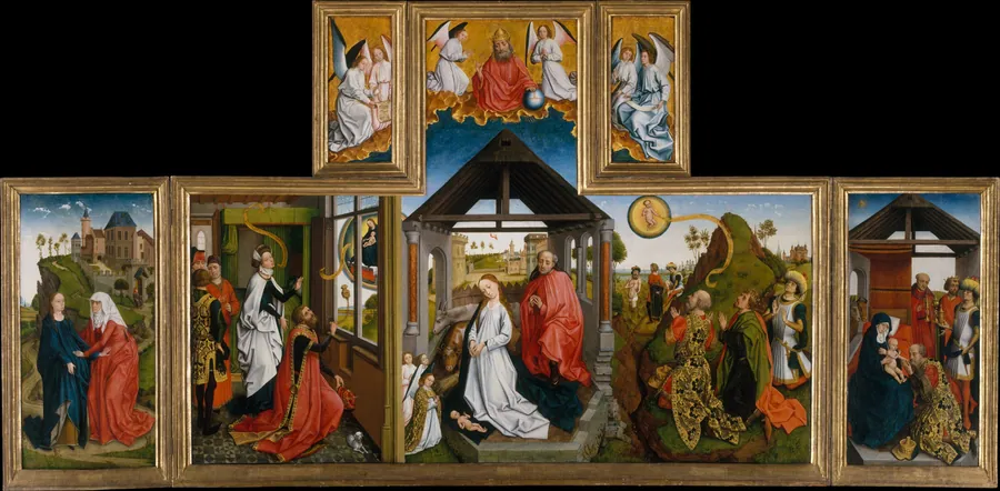 The Nativity by Rogier van der Weyden