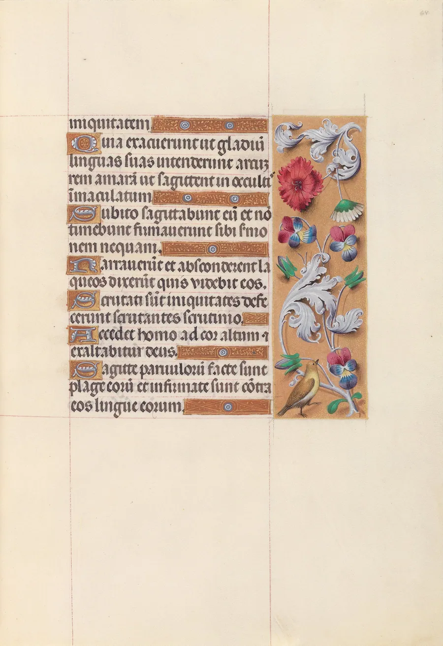 Hours of Queen Isabella the Catholic, Queen of Spain:  Fol. 64r by Master of the First Prayerbook of Maximillian