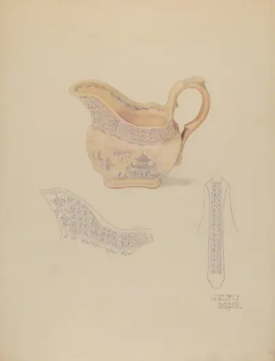 Cream Pitcher