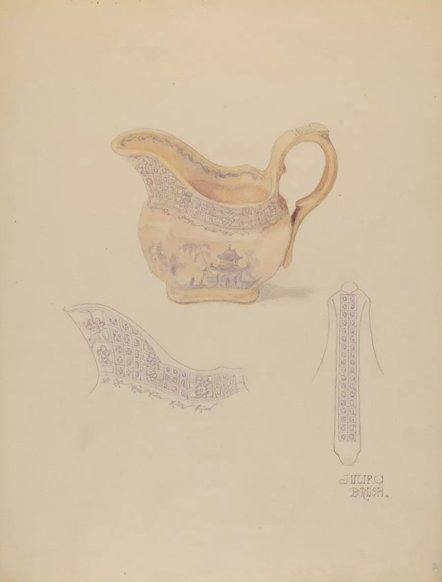 Cream Pitcher by Julie C. Brush