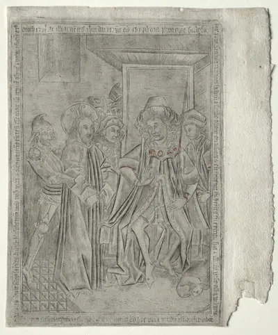 The Passion:  Christ before Caiaphas