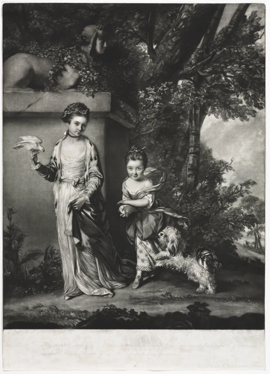 The Ladies Amabel and Mary Jemima Yorke by Edward Fisher