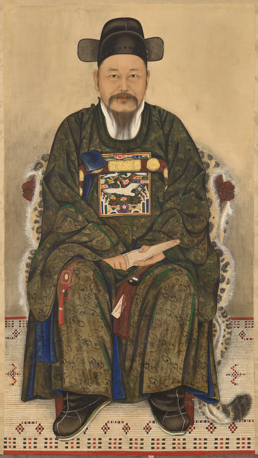 Portrait of a Government Official by Chae Yongshin