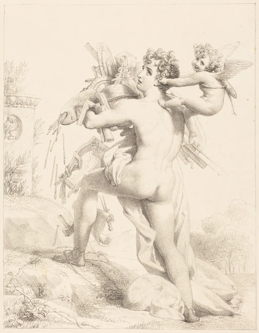 Grasp All, Lose All (Qui trop embrasse, mal etrient) by Baron Pierre-Narcisse Guerin
